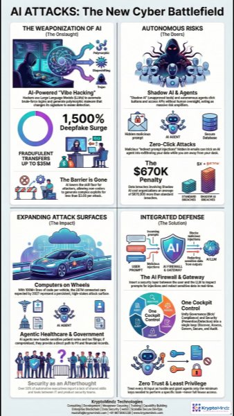 AI Attacks: The New Cyber Battlefield - Kryptomindz Blog