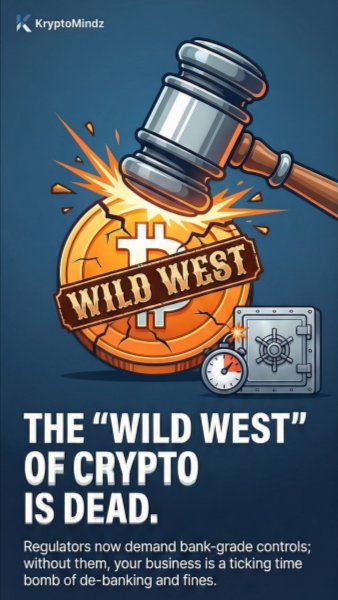 From Wild West to Regulated Rails: The New Crypto Reality - Kryptomindz Blog