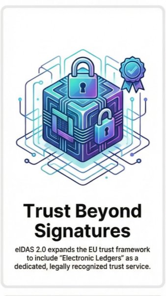 eIDAS 2.0 & Blockchain: From Code to Legal Trust - Featured Image