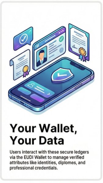 EUDI Wallet: User‑Controlled Identity on a Ledger‑Backed Foundation - Kryptomindz Blog