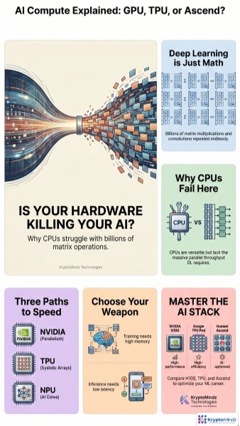 GPU vs TPU vs Ascend: Choosing the Best AI Compute | Kryptomindz Blog
