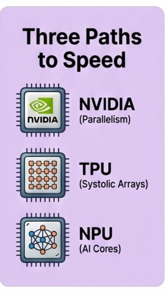 Inside the Chips: How GPUs, TPUs, and Ascend NPUs Actually Work - Kryptomindz Blog