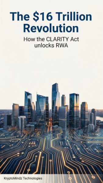 From Regulatory Gray Area to a $16 Trillion On‑Chain Upgrade - Kryptomindz Blog