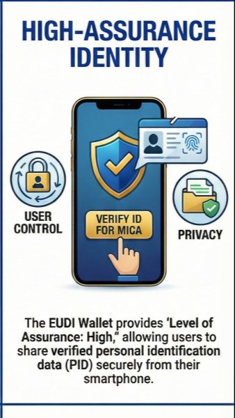 EUDI Wallets: High-Assurance Digital Identity for MiCA - Kryptomindz Blog