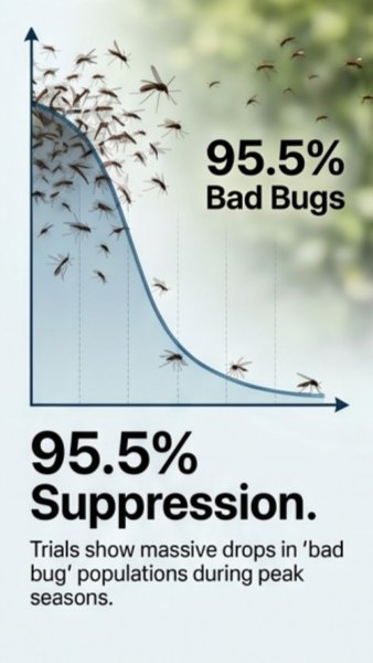 Impact on Disease Hotspots: Crashing Mosquito Populations by Over 95% - Kryptomindz Blog